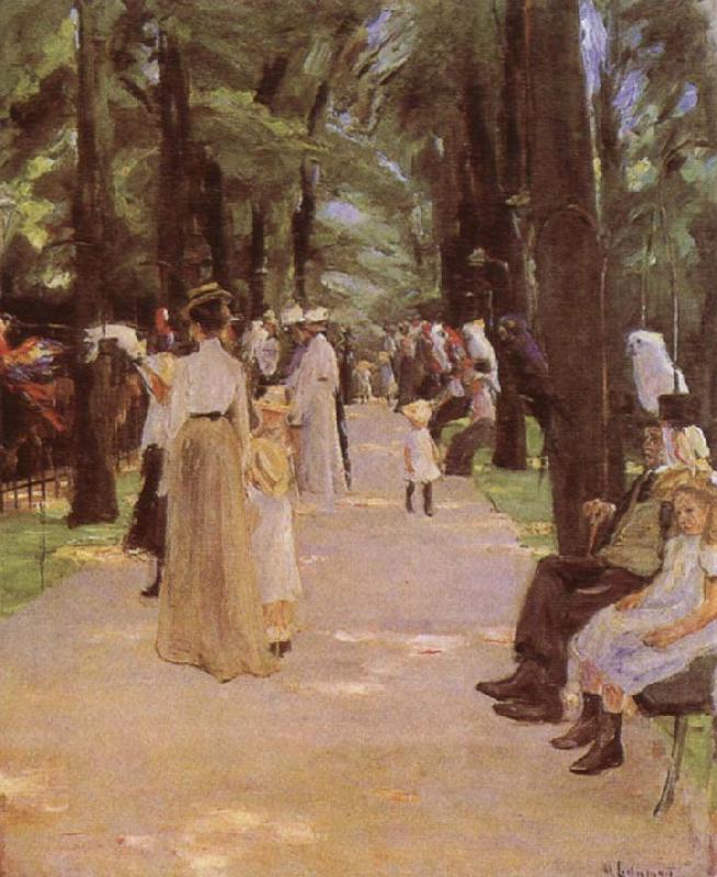 The Parrot walk, Max Liebermann